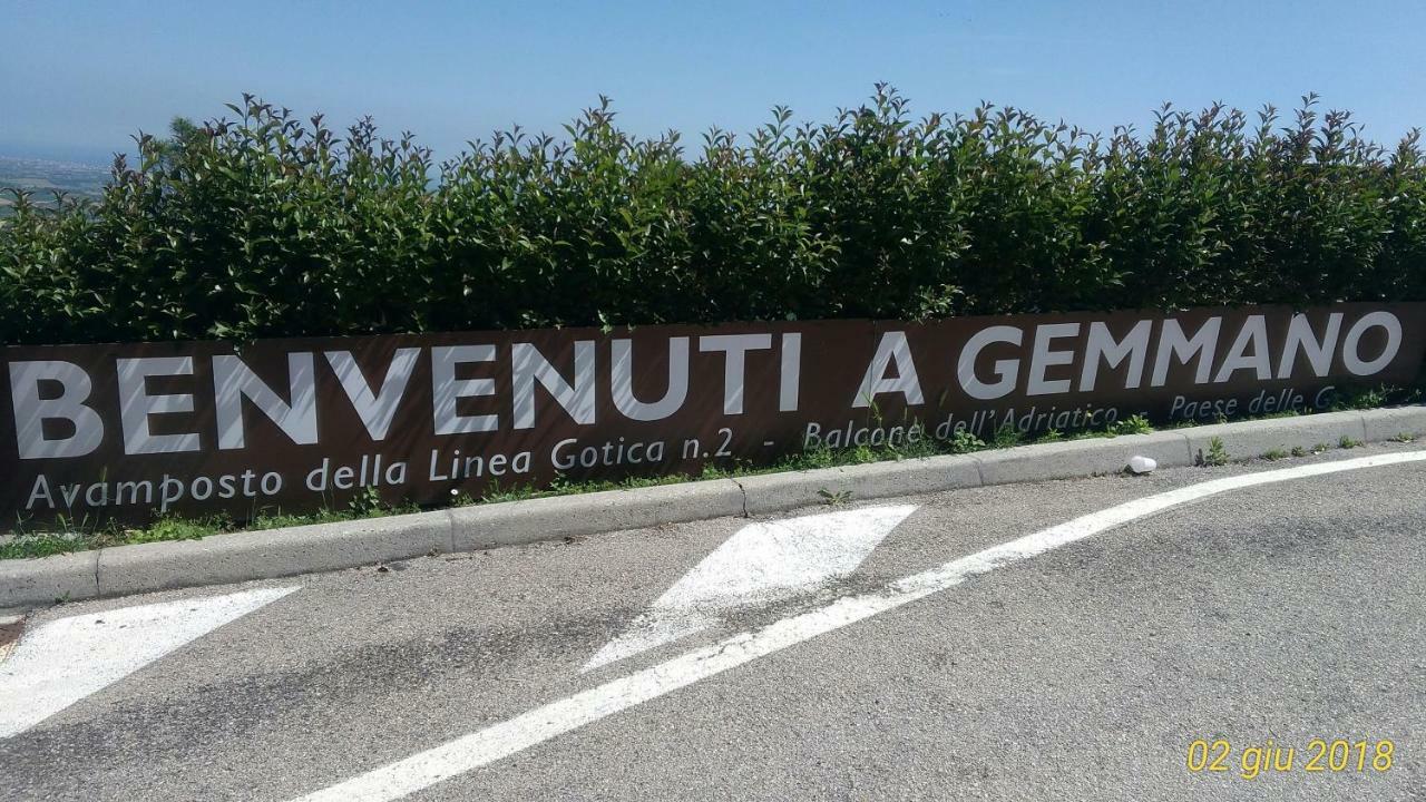 Antica Gemma Hotell Gemmano Eksteriør bilde